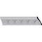 Ekena Millwork 3 1/8"H x 3 1/8"P x 4 1/2"F x 94 1/2"L Butterfly Crown Moulding MLD03X03X05BT - alternate 1